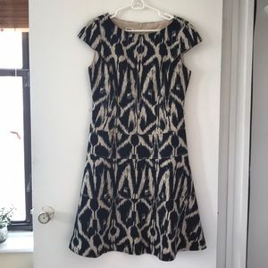 Anne Klein Navy/cream dress